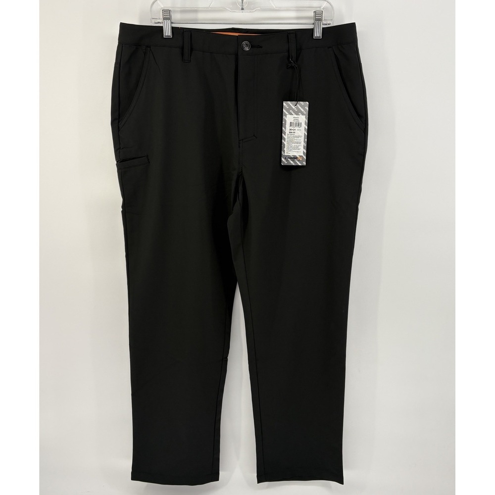 New Chase54 Performance Golf Pants Black Men 36X31‎ Slash Pockets Tech Stretch